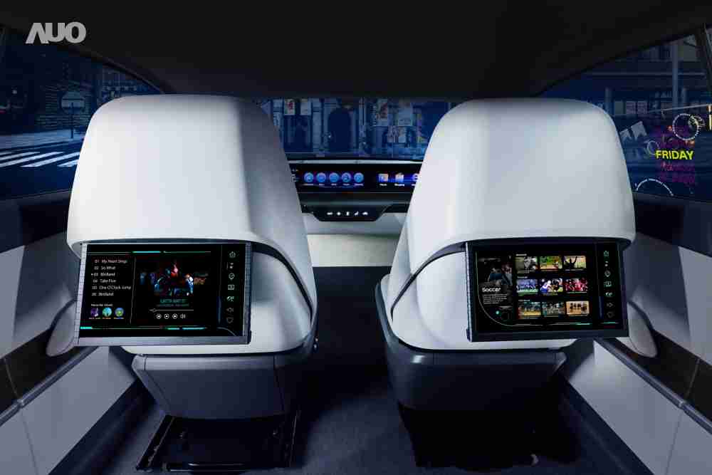 赏金国际新一代Smart Cockpit 2024，，，，以Micro LED先进显示技术优势，，，，创建〝可卷式后座娱乐显示器〞，，，，仅在互动时才显示出所需画面及信息，，，扩充更丰富的娱乐和交互信息服务，，，，获国际奖项荣耀
