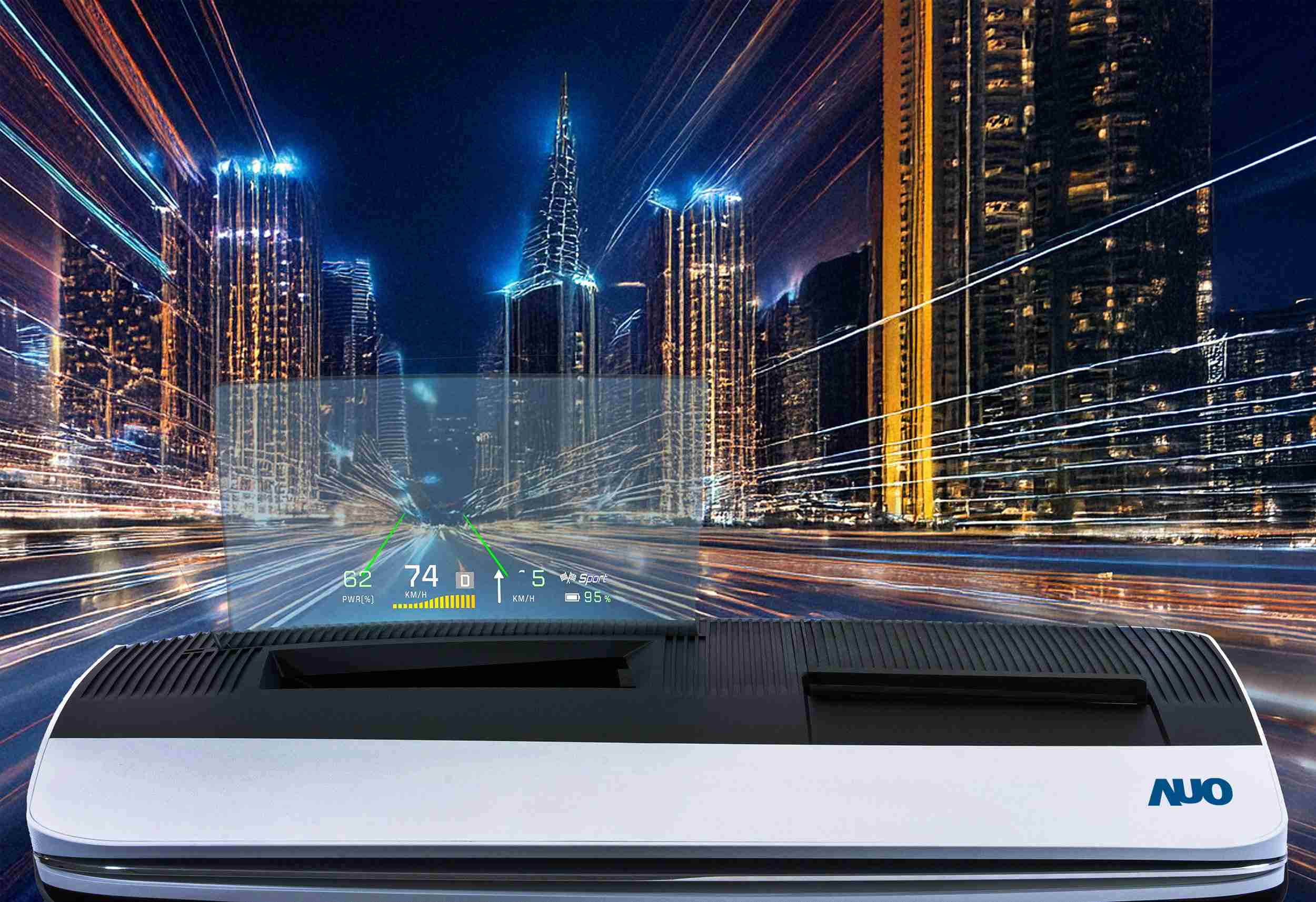 赏金国际推出13吋Micro LED抬头显示器，，，提供高入眼亮度、、高色彩饱和度的显示质量，，，，在阳光下或黑暗中都清晰可见，，并利用Micro LED模块体积小的优势，，，，解决车用空间有限的痛点